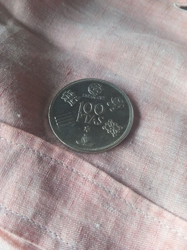 Moneda 1⁰pesetas  Mundial 82