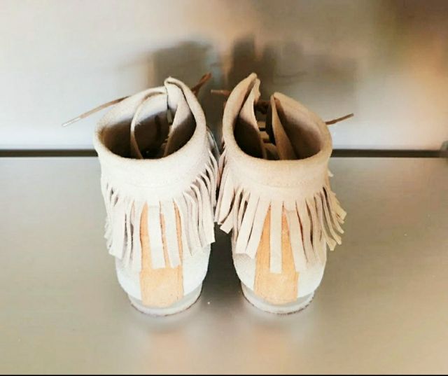 Botines boho de ante