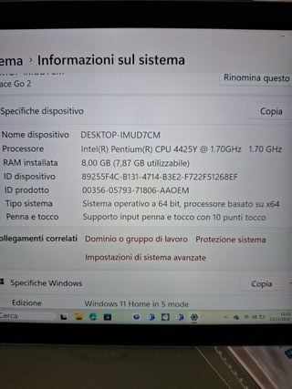 Tablet Microsoft surface GO2