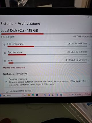 Tablet Microsoft surface GO2