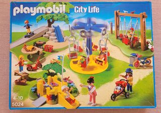 Playmobil city life parque infantil 