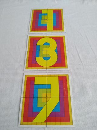 Juego infantil de mesa combi números de Didacta