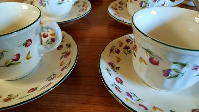 Conjunto de café San Claudio cerámica