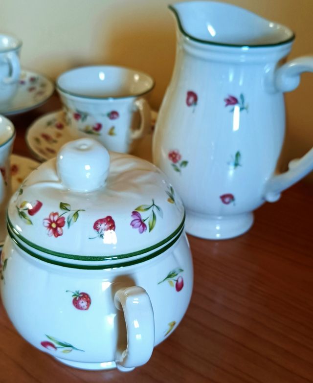 Conjunto de café San Claudio cerámica