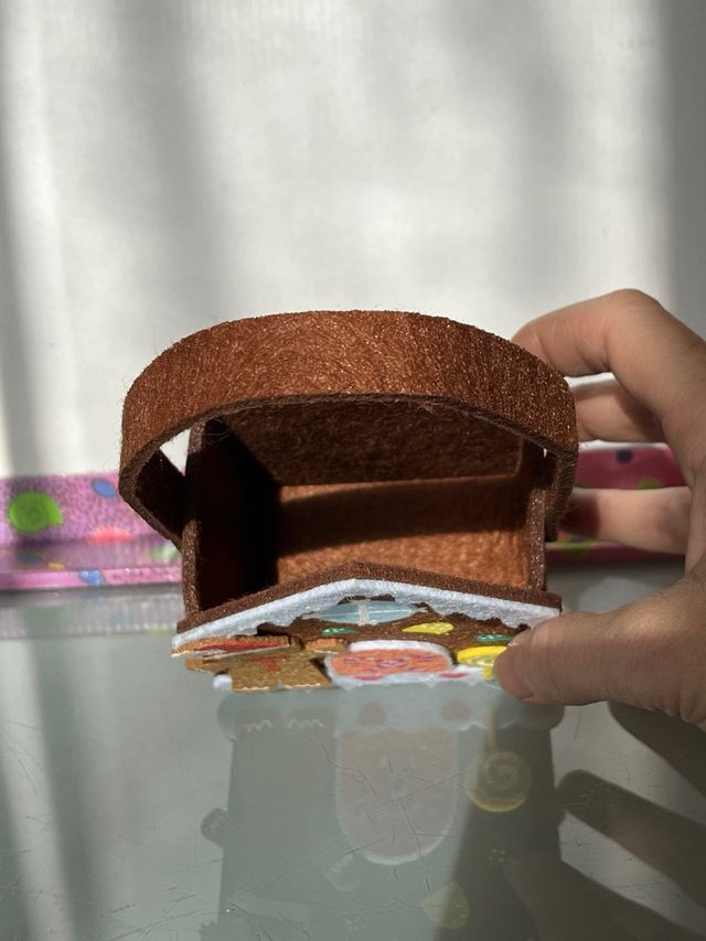 Casetta Babbo Natale porta dolcetti