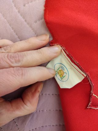 Runner tovaglia rosso per tavolo di Natale 