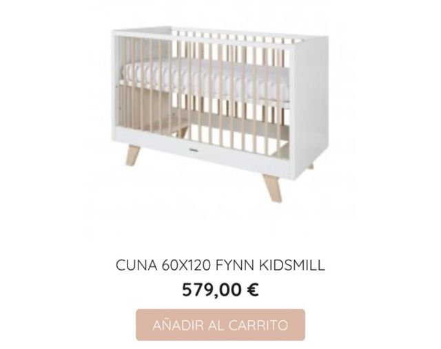 CUNA 60X120 FYNN KIDSMILL PVP579€