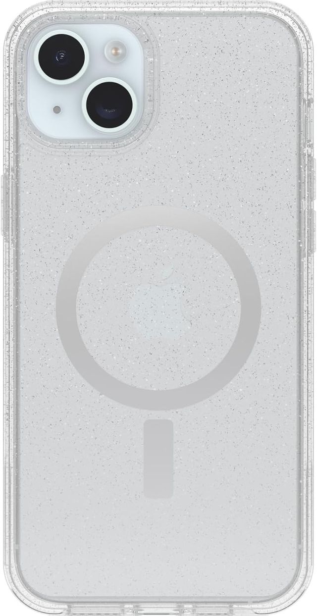 Custodia SYMMETRY PER IPHONE 15 PLUS/14 PLUS, glitter
