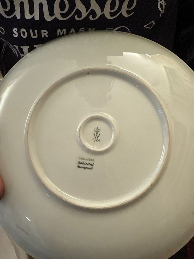 Piatto wallendorfen 1764