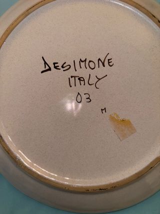 Centrotavola piatto De Simone 