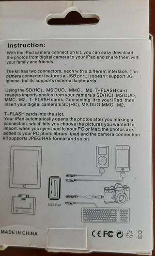 Kit lectores tarjeta de memoria y USB