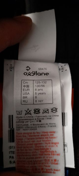 Pantalon de nieve niño