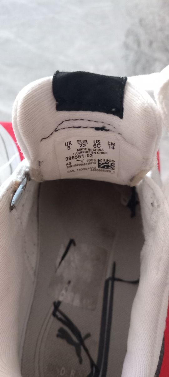 Scarpe puma bimbi n 22