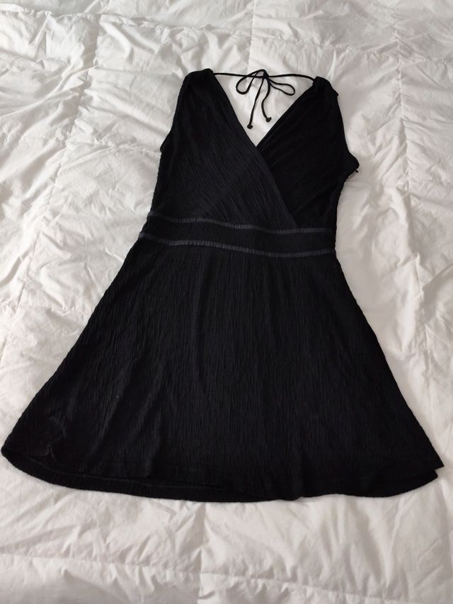 Vestido negro mujer licra t/38/40