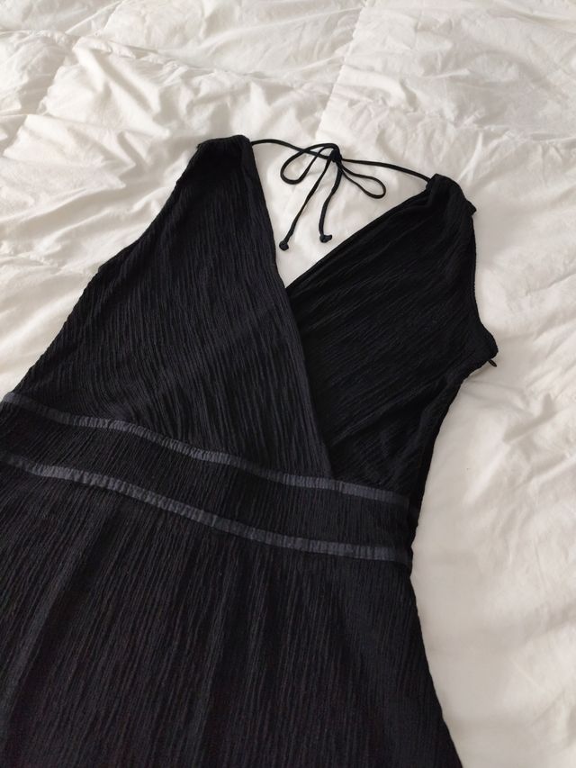 Vestido negro mujer licra t/38/40