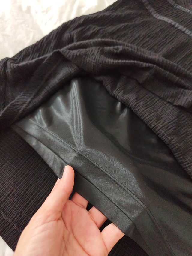 Vestido negro mujer licra t/38/40