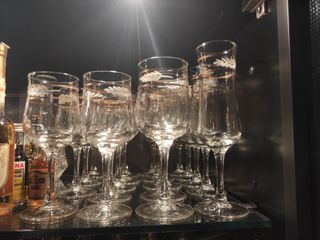 Set 36 bicchieri acqua/vino/spumante