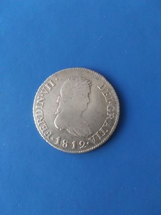 2 reales 1912 , ferdin vii , cataluña
