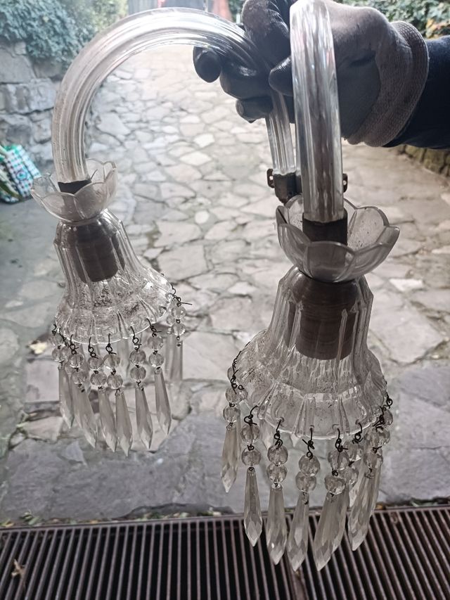 Lampade a parete d'epoca 