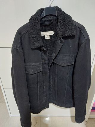 Giubbotto jeans lana