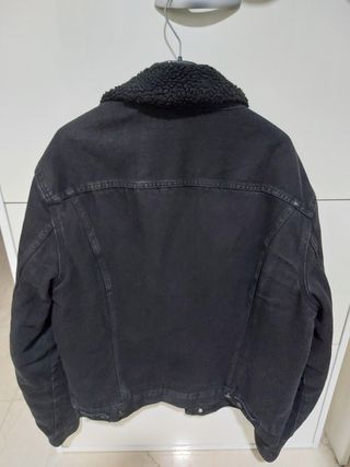 Giubbotto jeans lana