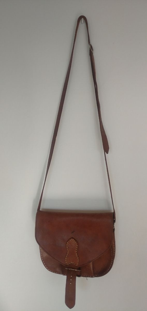 Bolso de cuero bandolera