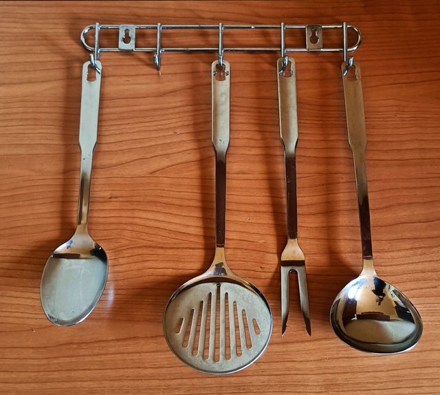 Cubertería para cocinar acero inoxidable