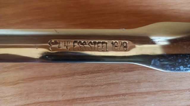 Cubertería para cocinar acero inoxidable