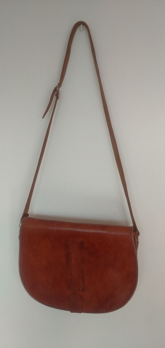 Bolso de cuero bandolera