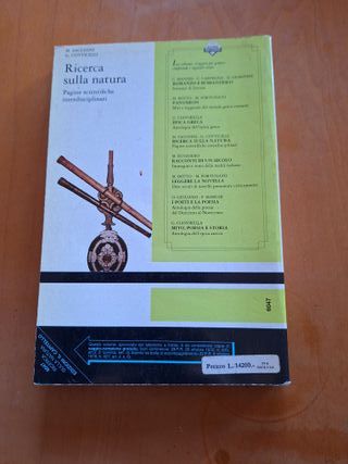 "Ricerca sulla natura" di Sacchini-Cotticelli