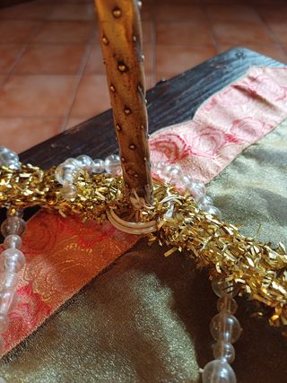 Lampadario di Natale vintage