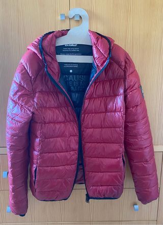 Chaqueta Ecoalf Hombre Roja Talla M