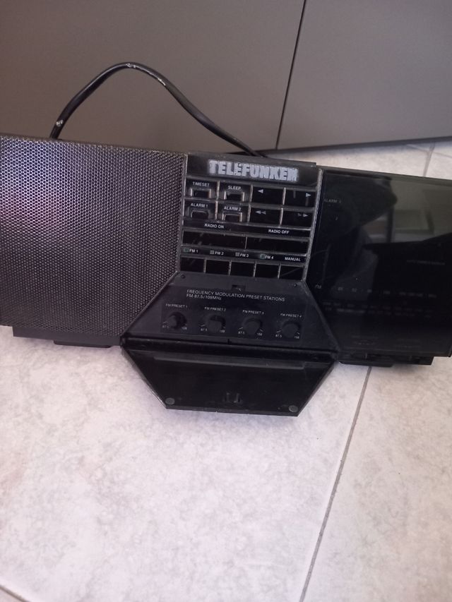 Radio/sveglia vintage