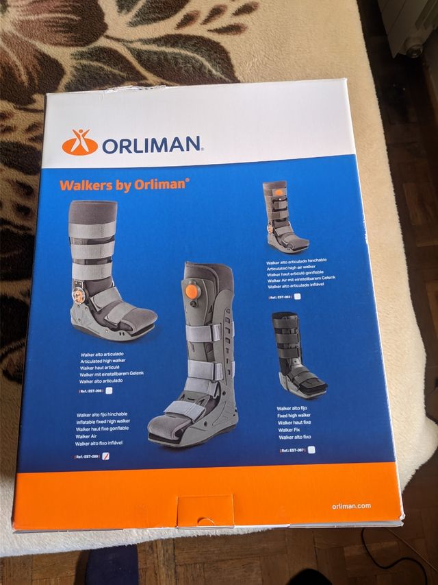 Bota Walker alta ORLIMAN.....