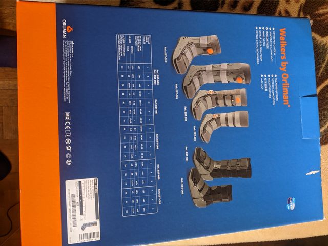 Bota Walker alta ORLIMAN.....