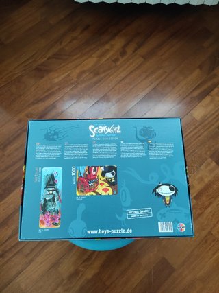 Puzzle 1000 pezzi Scarygirl by Nathan Ju