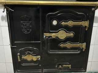 Cocina economica de leña