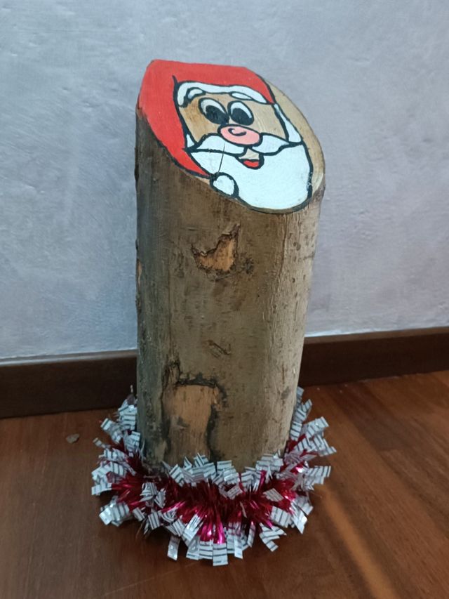 Decorazione di Natale legno artigianale