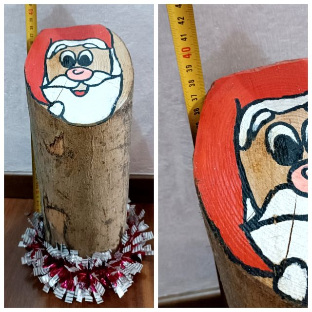 Decorazione di Natale legno artigianale