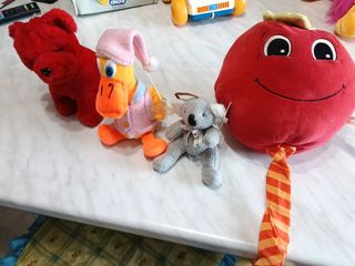 Peluche e carillon vintage