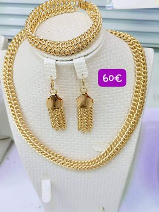 Conjuntos de oro laminado 60e