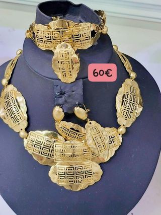 Conjuntos de oro laminado 60e