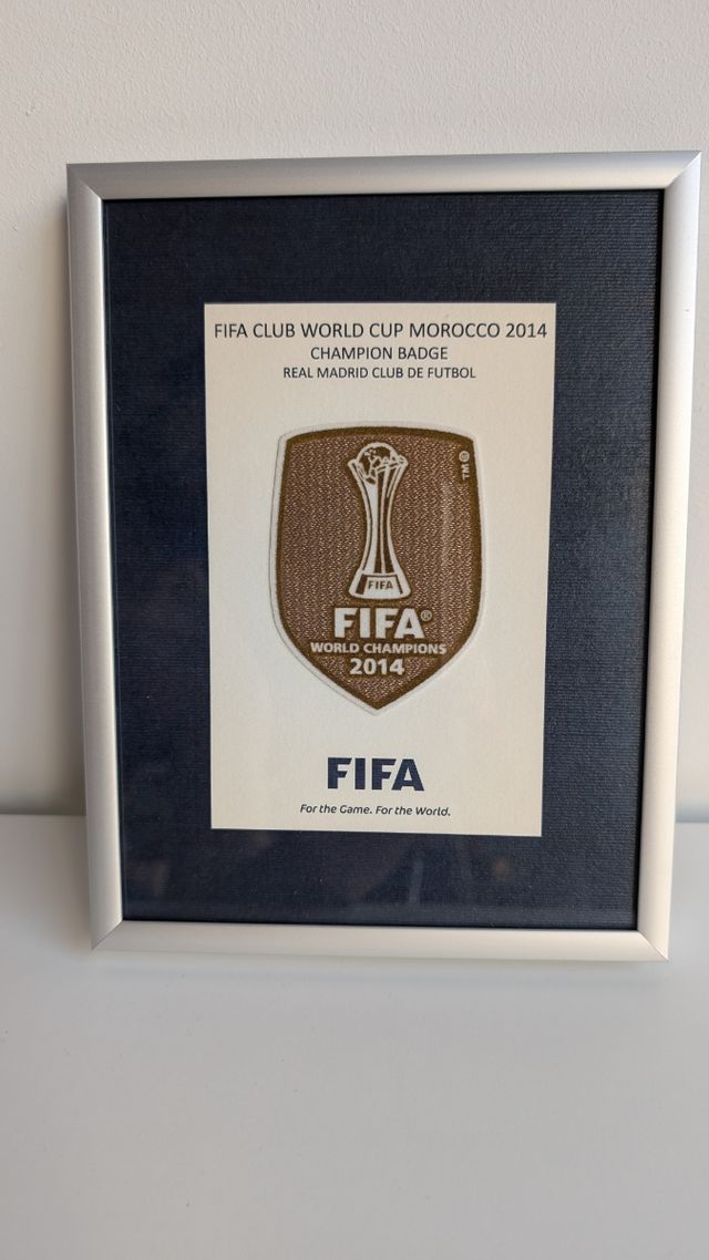 Real Madrid parche campeón del mundo