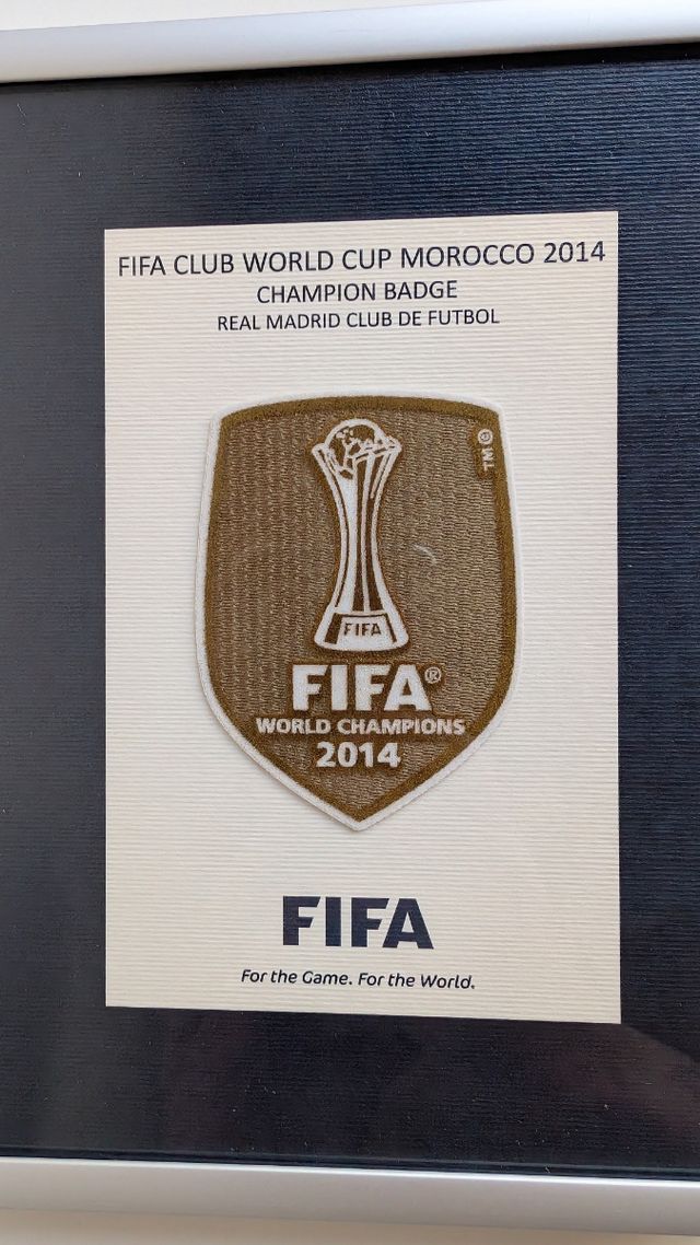Real Madrid parche campeón del mundo
