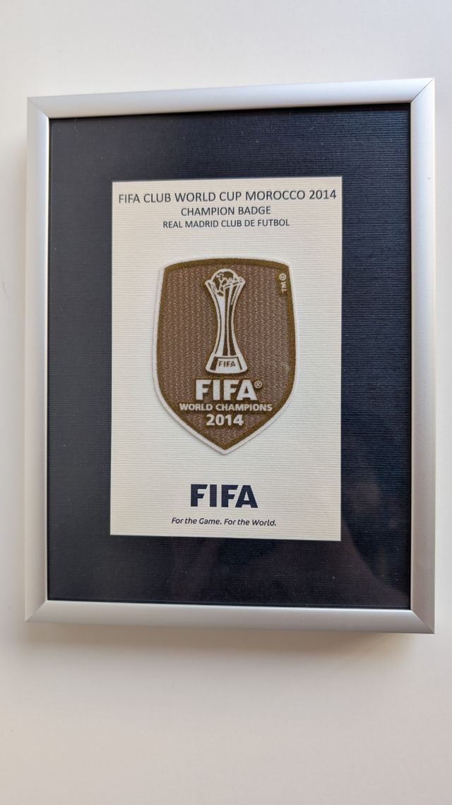 Real Madrid parche campeón del mundo