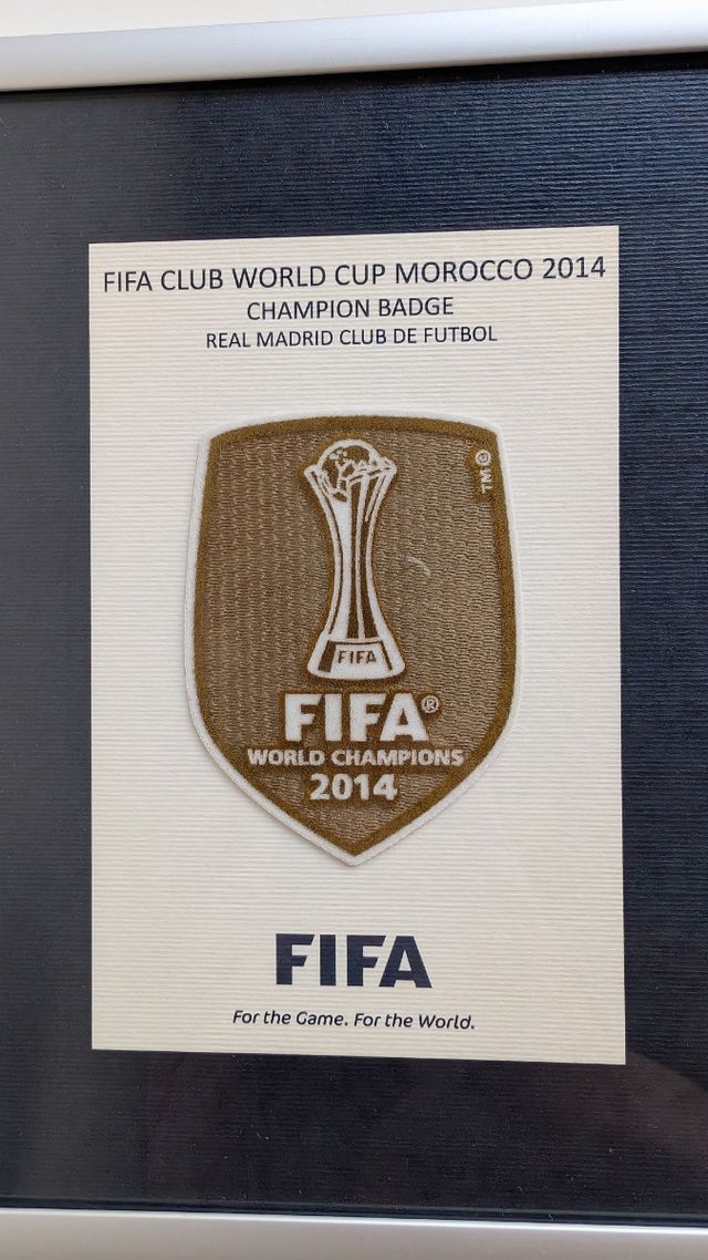 Real Madrid parche campeón del mundo