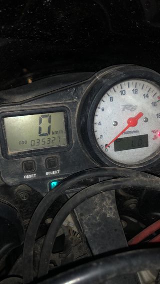 Cuadro reloje yamaha r6