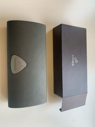 Set Estuche boligrafo y pluma Parker