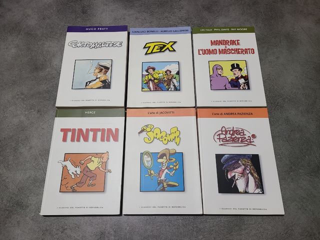 I CLASSICI DEL FUMETTO DI REPUBBLICA - LIBRI ORIG.