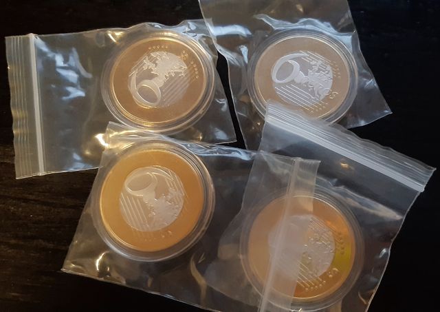 MONEDAS CONMEMORATIVAS DE 6 EUROS